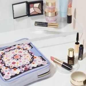NWT Estée Lauder makeup bag, eyeshadow & lipstick